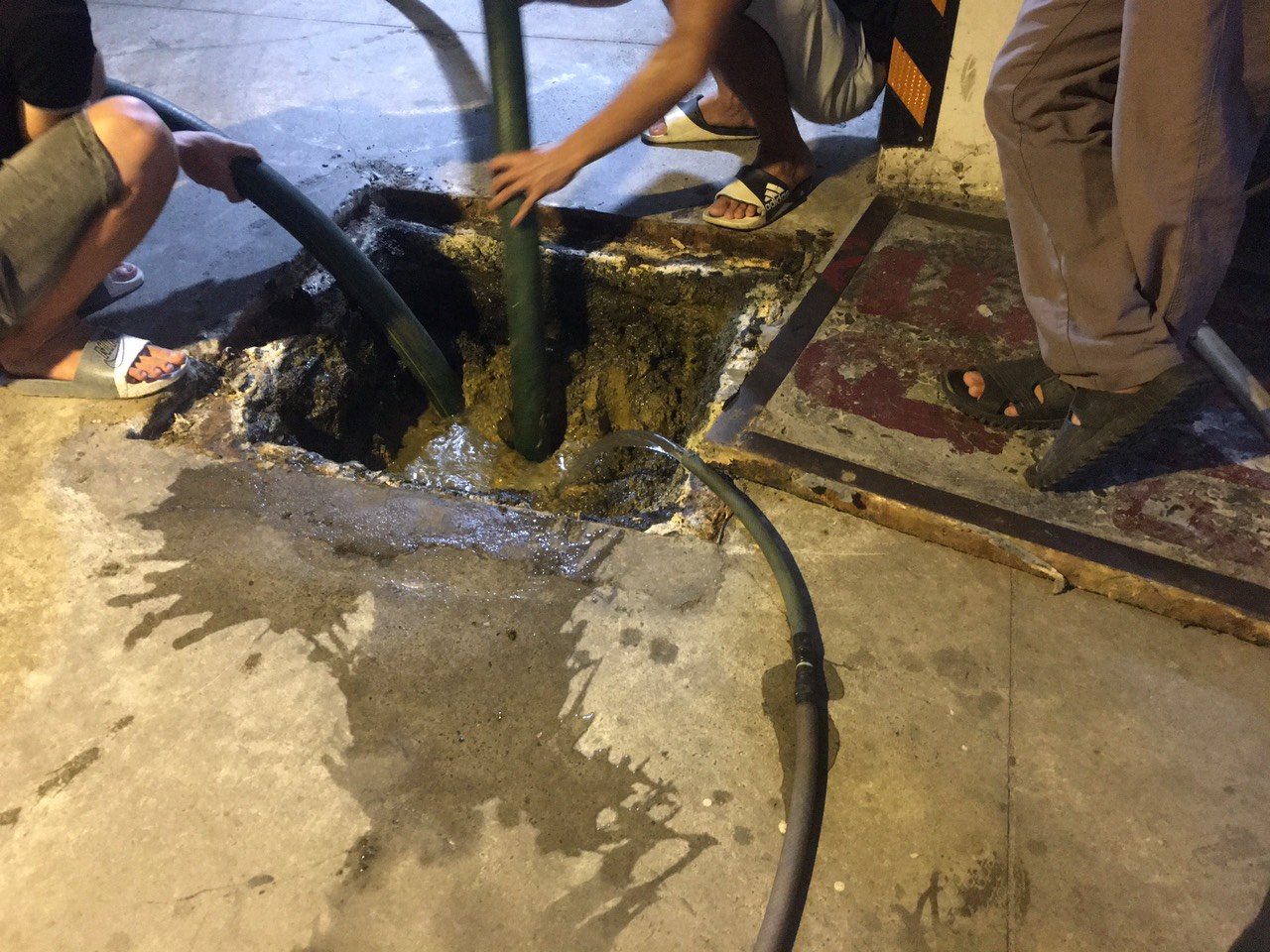 Quy trình thông tắc cống làm việc chuyên nghiệp